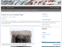 Tablet Screenshot of fizzyfiiz.wordpress.com