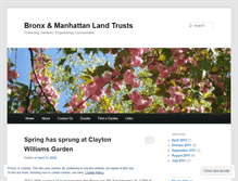 Tablet Screenshot of landtrusts.wordpress.com