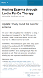 Mobile Screenshot of healingeczemawithlajinpaida.wordpress.com