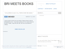 Tablet Screenshot of brimeetsbooks.wordpress.com