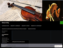 Tablet Screenshot of bielacs.wordpress.com