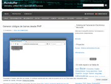 Tablet Screenshot of microbuffer.wordpress.com