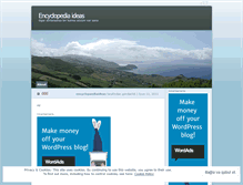 Tablet Screenshot of encyclopaediaideas.wordpress.com