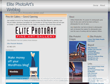 Tablet Screenshot of elitephotoart.wordpress.com