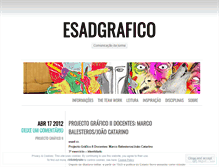 Tablet Screenshot of esadgrafico.wordpress.com