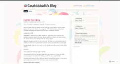 Desktop Screenshot of casakidstudio.wordpress.com