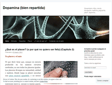 Tablet Screenshot of dopaminabienrepartida.wordpress.com
