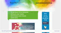 Desktop Screenshot of muslimahistiqamah.wordpress.com