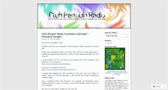 Desktop Screenshot of clubpenguinradiotv.wordpress.com