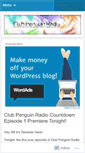 Mobile Screenshot of clubpenguinradiotv.wordpress.com