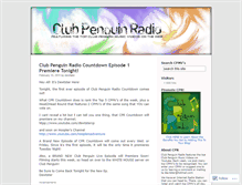 Tablet Screenshot of clubpenguinradiotv.wordpress.com