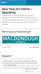 Mobile Screenshot of macdonough.wordpress.com