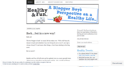 Desktop Screenshot of healthyandfun.wordpress.com