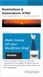 Mobile Screenshot of ntak.wordpress.com