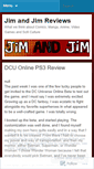 Mobile Screenshot of jimandjimreviews.wordpress.com