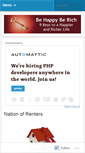 Mobile Screenshot of behappyberich.wordpress.com