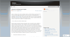 Desktop Screenshot of costadelsunnerja.wordpress.com