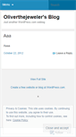 Mobile Screenshot of oliverthejeweler.wordpress.com