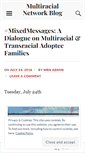 Mobile Screenshot of multiracialnetwork.wordpress.com