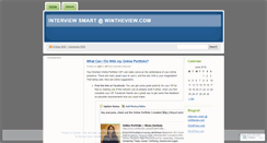 Desktop Screenshot of interviewbest.wordpress.com