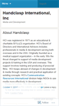 Mobile Screenshot of handclaspint.wordpress.com