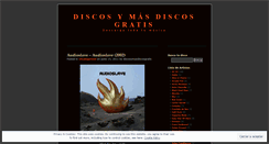 Desktop Screenshot of discosymasdiscosgratis.wordpress.com