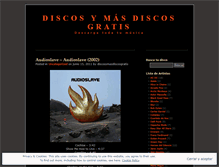 Tablet Screenshot of discosymasdiscosgratis.wordpress.com