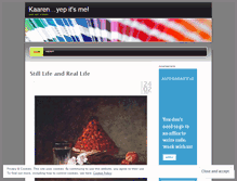 Tablet Screenshot of kaarenmw.wordpress.com