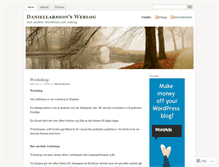Tablet Screenshot of daniellarsson.wordpress.com