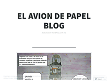 Tablet Screenshot of elaviondepapel.wordpress.com