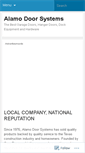 Mobile Screenshot of alamodoors.wordpress.com