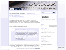 Tablet Screenshot of laicite.wordpress.com