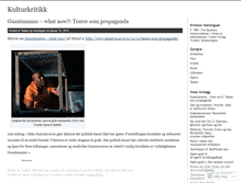 Tablet Screenshot of kulturkritikk.wordpress.com