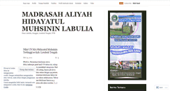 Desktop Screenshot of hidayatulmuhsinin.wordpress.com