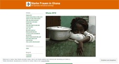 Desktop Screenshot of ghanaseite.wordpress.com