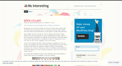 Desktop Screenshot of laquecriticaalasmoscas.wordpress.com