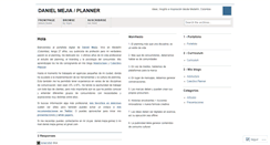 Desktop Screenshot of danielmejia.wordpress.com