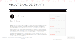 Desktop Screenshot of download.aboutbancdebinary.wordpress.com