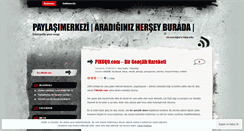 Desktop Screenshot of paylasimerkezi.wordpress.com