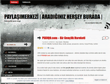 Tablet Screenshot of paylasimerkezi.wordpress.com