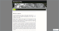 Desktop Screenshot of abenfares.wordpress.com