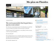 Tablet Screenshot of mepicaenflandes.wordpress.com