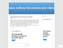 Tablet Screenshot of anthocasy.wordpress.com