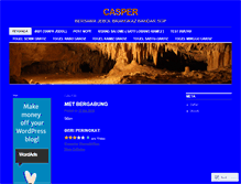 Tablet Screenshot of citycasper.wordpress.com