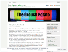 Tablet Screenshot of grouchtv.wordpress.com