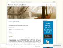 Tablet Screenshot of halpage.wordpress.com