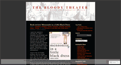 Desktop Screenshot of bloodytheater.wordpress.com