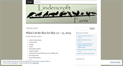 Desktop Screenshot of lindencroft.wordpress.com