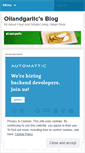 Mobile Screenshot of oilandgarlic.wordpress.com
