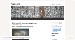 Desktop Screenshot of nuntapoze.wordpress.com